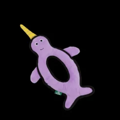 Beco Recycled Rough & Tough Narwhal Dog Toy