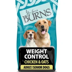 Burns Weight Control Adult Dog Food Chicken & Oats 6kg