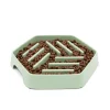 Great & Small Sage Green Slow Down Hexagon Bowl