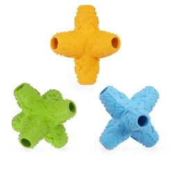Rosewood Cyber Rubber Lunar Jack Dog Toy Medium