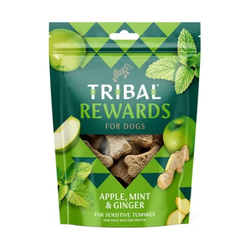 Tribal Rewards Apple, Mint & Ginger Dog Biscuits 125g