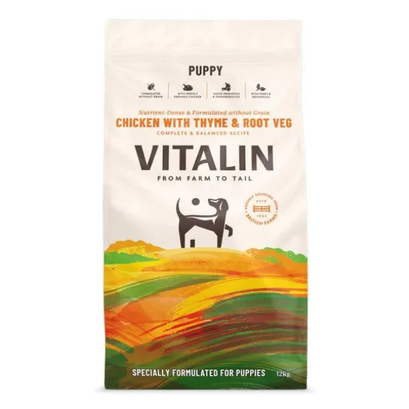 Vitalin Puppy Chicken with Veg & Thyme